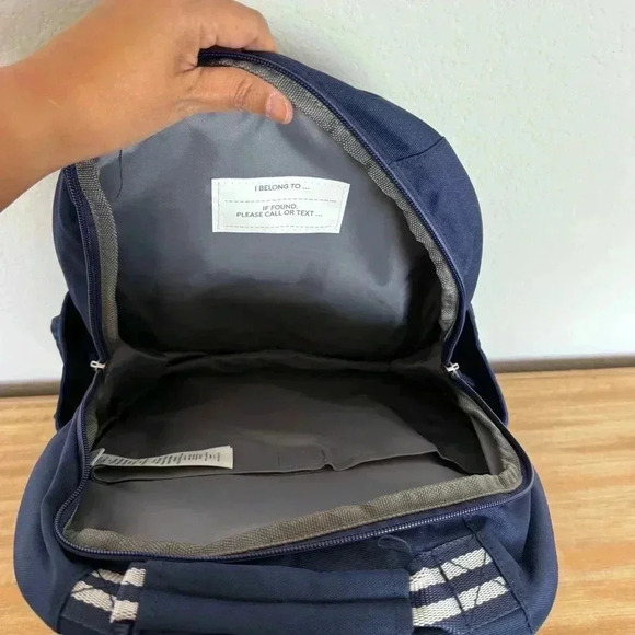 Pottery Barn Kids LA Dodgers Mackenzie Navy Personalized “Max”Large Backpack NEW - Picture 9 of 15